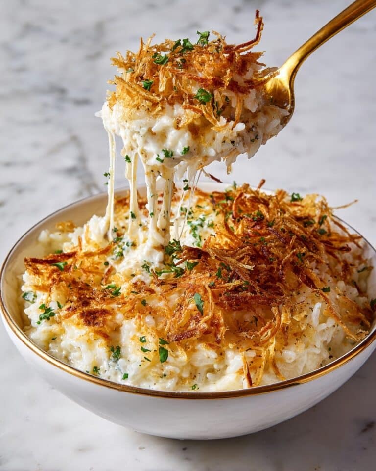 Comforting French Onion Chicken Rice Bake Recipe