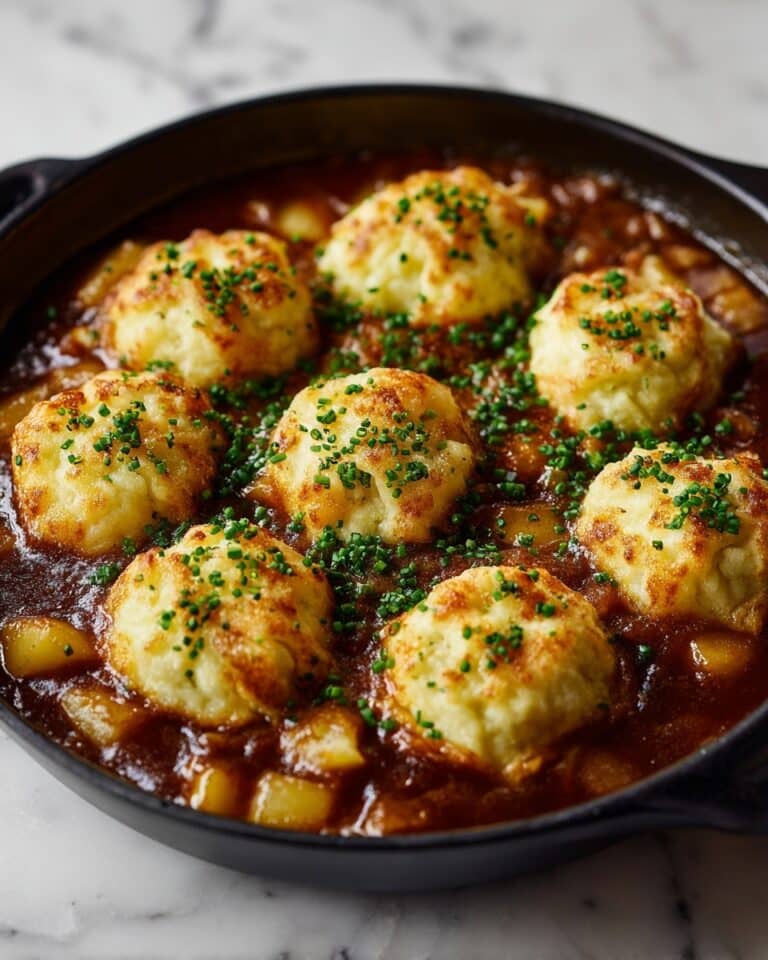 Hearty Ground Beef and Dumplings: Comfort Food Dinner Recipe