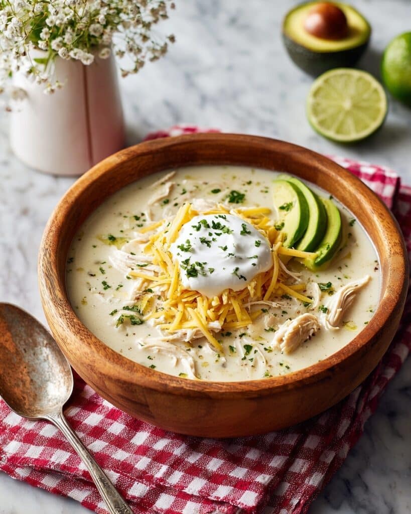 Tasty Keto White Chicken Chili Recipe