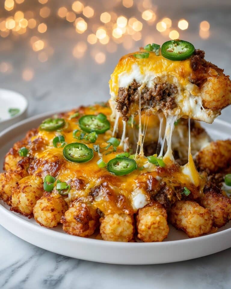 Creamy Beef Tater Tot Casserole: A Cozy Family Favorite Recipe