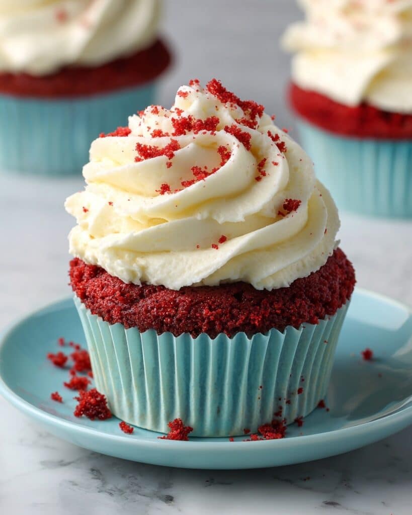 Delish Red Velvet Cupcakes Recipe