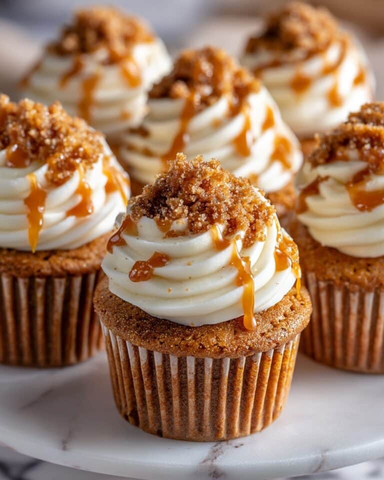 Toffee Crunch Cupcakes Recipe