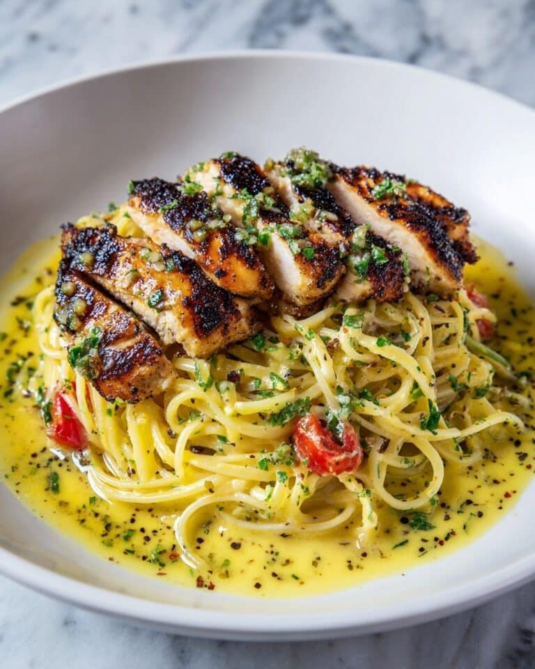 Easy Creamy Cajun Chicken Spaghetti with Garlic Mozzarella Sauce Recipe