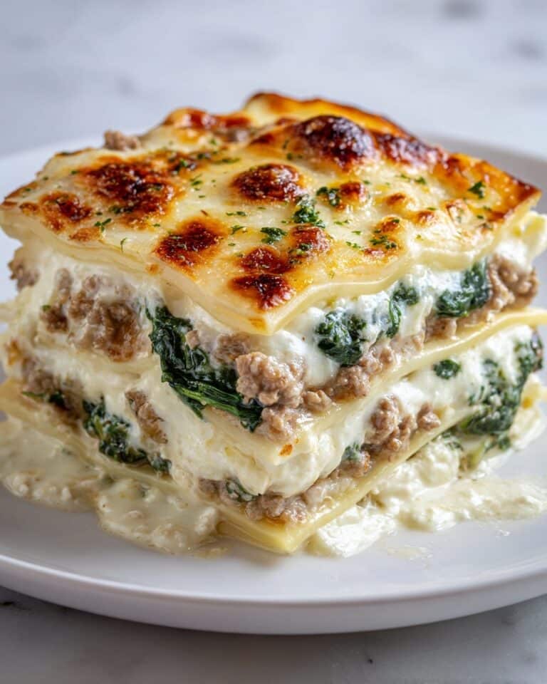 Creamy White Keto Lasagna: A Low-Carb Family Favorite Recipe