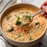 Keto Broccoli Cheese Soup Recipe