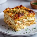 Creamy Shrimp Crab Lasagna Recipe