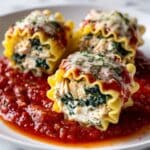 Chicken Lasagna Roll-Ups with Ricotta & Spinach Recipe