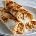 Ultimate Crispy Baked Chicken and Cheese Chimichangas Recipe