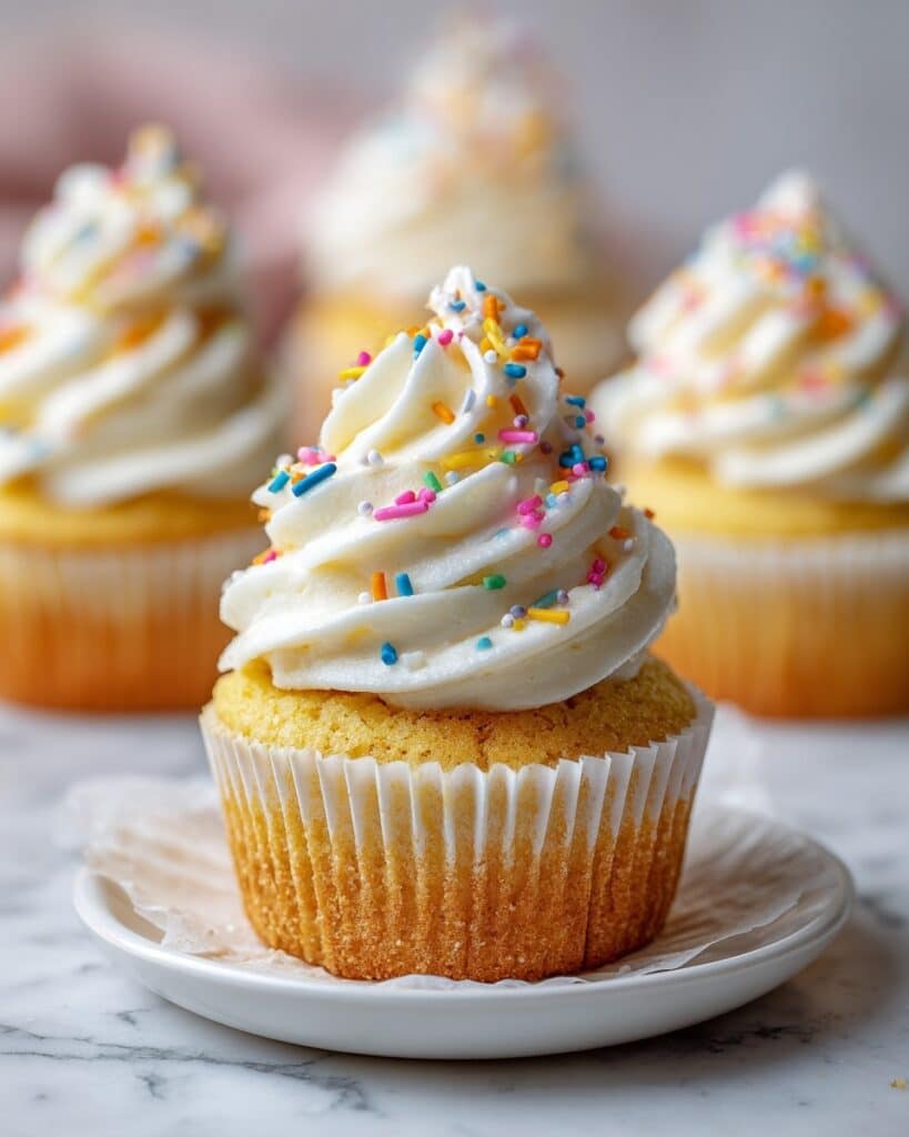 Easy Vanilla Cupcakes Recipe