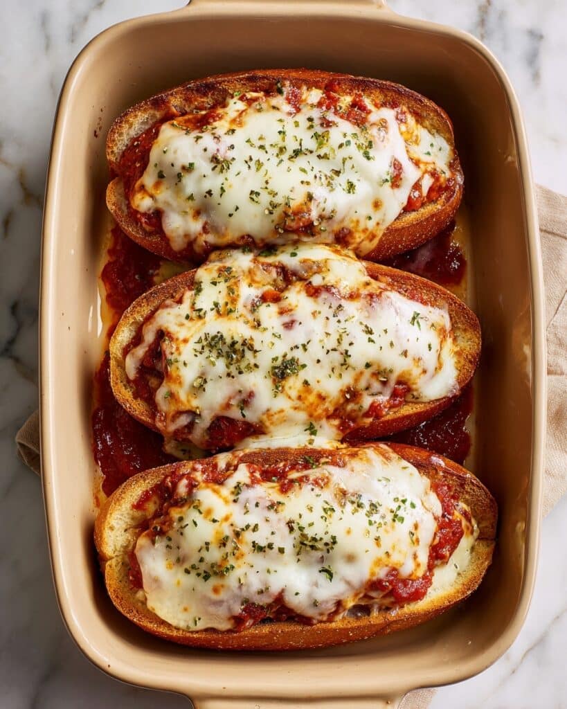 Hearty Meatball Sub Sandwiches with Marinara and Melted Cheese Recipe