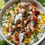 Street Corn Chicken Rice Bowl Recipe