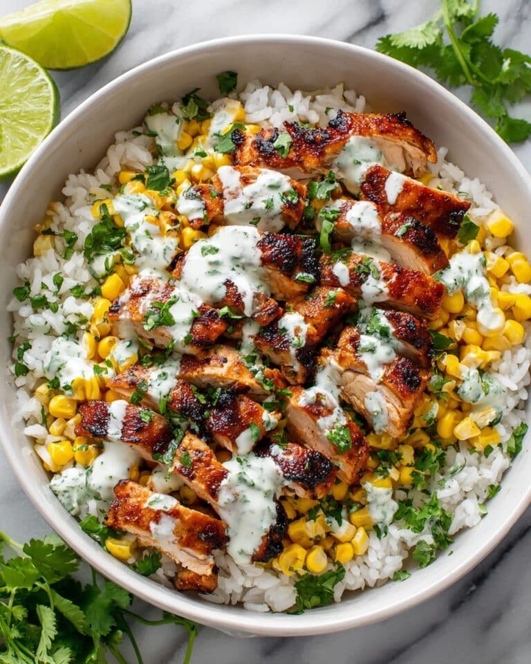 Street Corn Chicken Rice Bowl Recipe