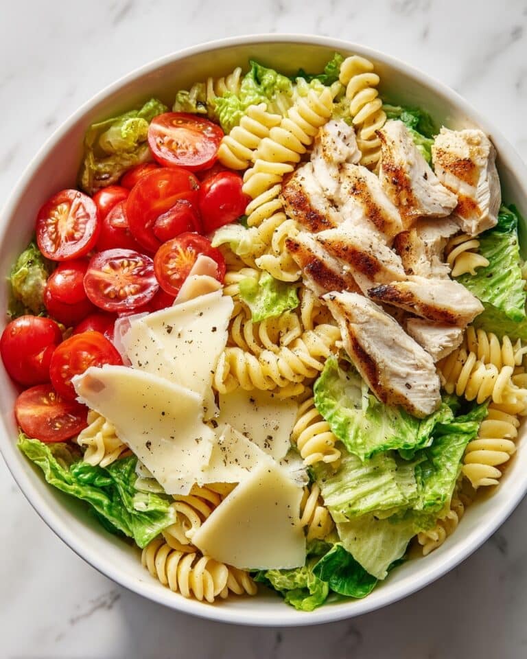 Chicken Caesar Pasta Salad Recipe