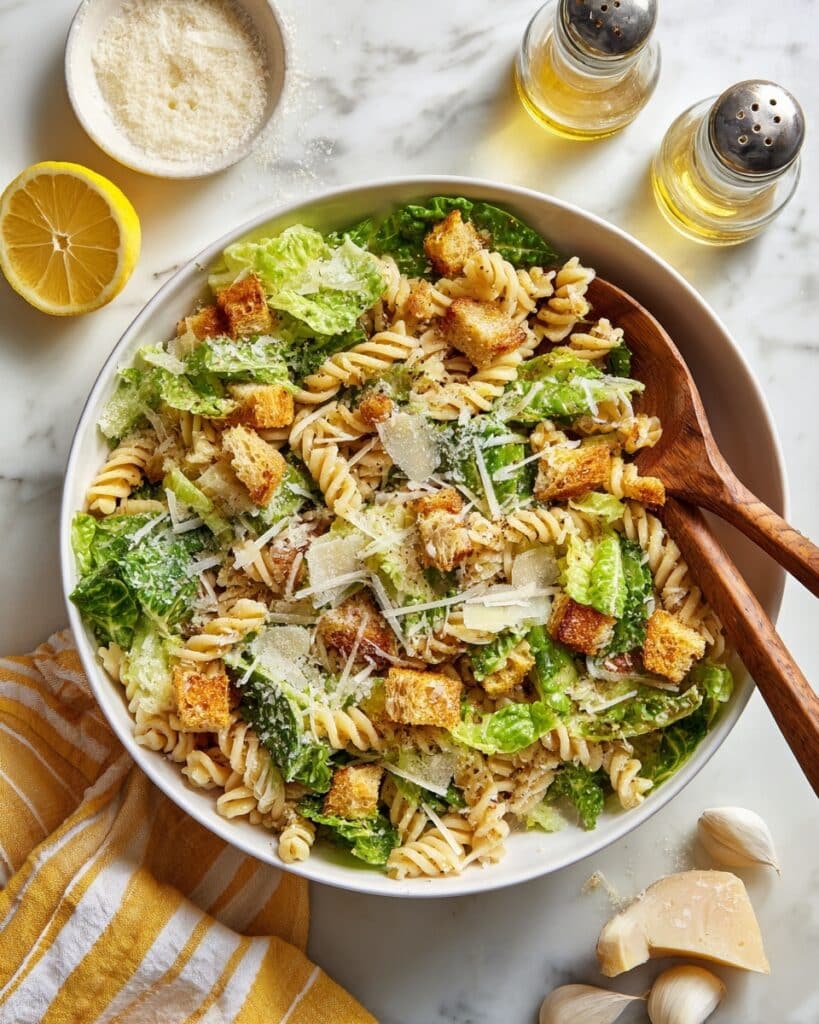 Caesar Pasta Salad Recipe