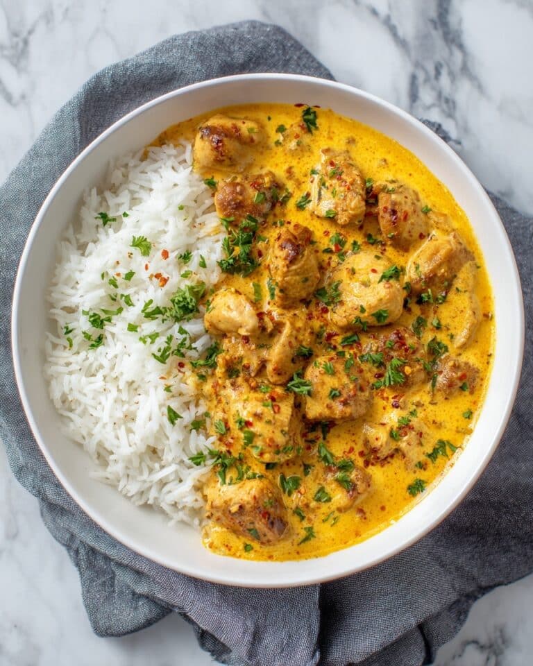Creamy Baked Chicken and Rice with Cheddar Parmesan Sauce Recipe