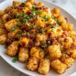 Cheesy Ground Beef & Tater Tot Casserole Recipe