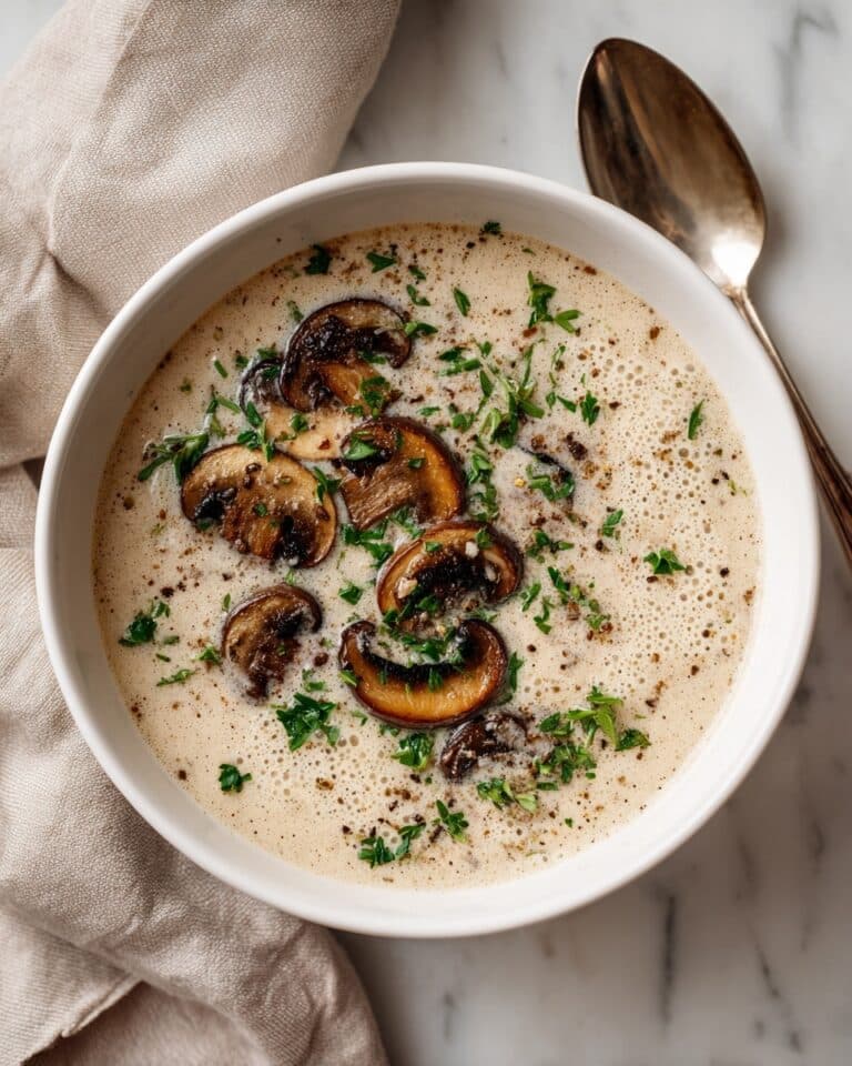 Creamy Cottage Cheese Mushroom Soup Recipe