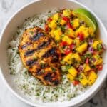 Honey Lime Chicken with Mango Salsa Recipe