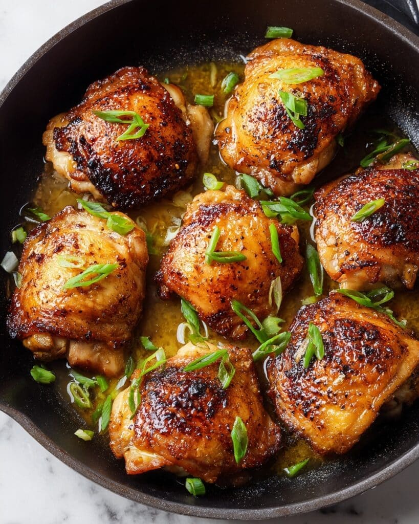 Baked Pineapple Chicken Thighs with Ginger and Sesame Recipe