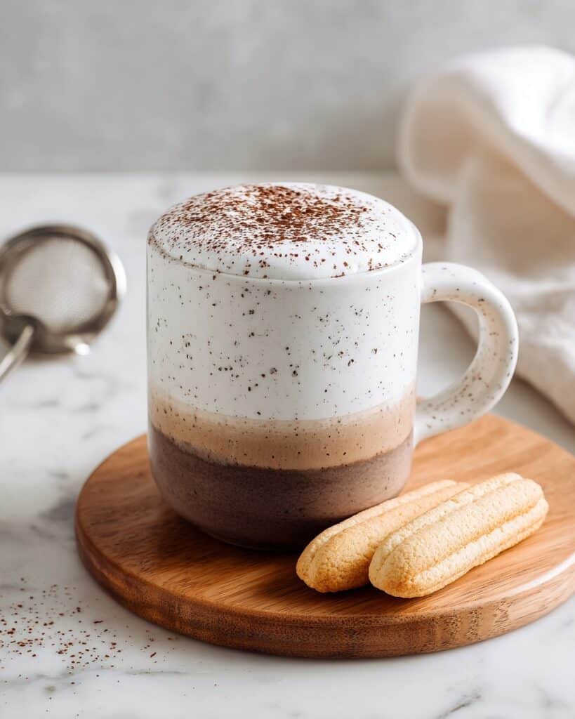 Perfectly Creamy Tiramisu Latte Recipe