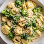 Sheet Pan Broccoli Tortellini Bake Recipe