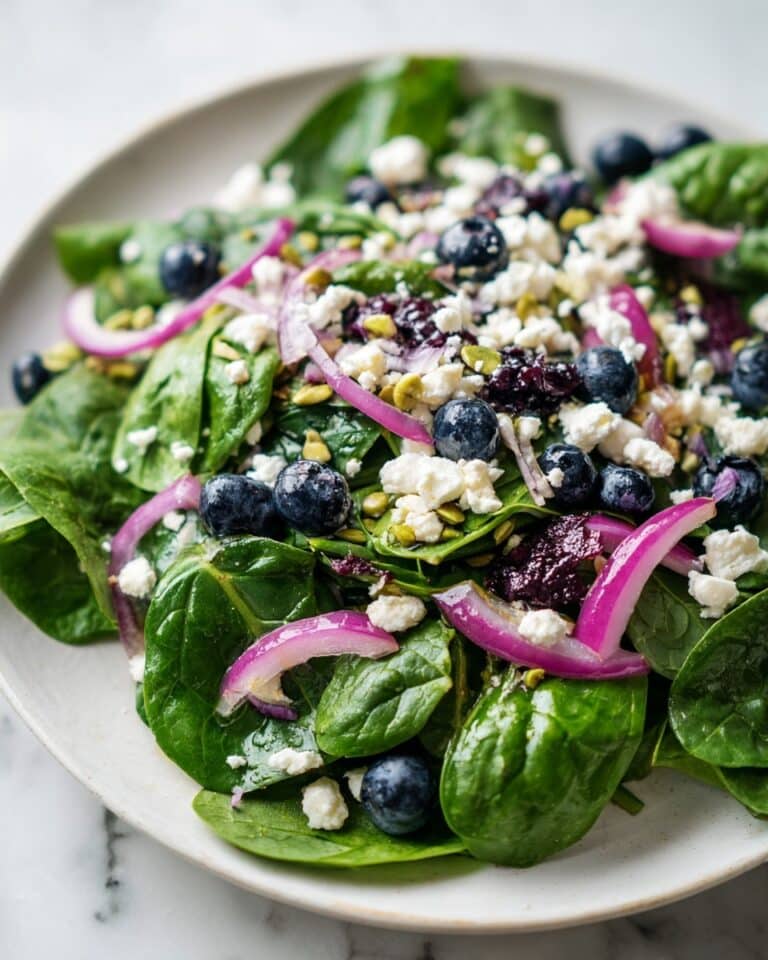 Blueberry Pistachio Spring Salad Recipe