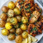 Sheet Pan Lemon Balsamic Chicken and Potatoes Made Easy Recipe