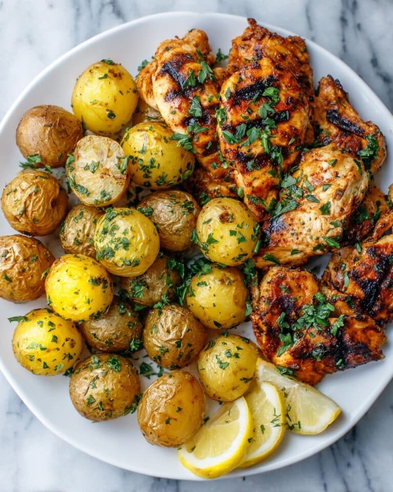 Sheet Pan Lemon Balsamic Chicken and Potatoes Made Easy Recipe