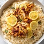 One Pot Lemon Herb Chicken and Rice Recipe