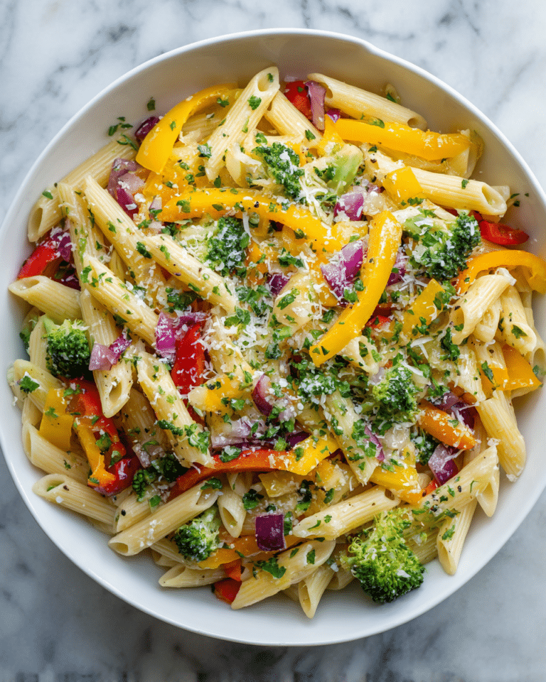 Easy Pasta Primavera with Fresh Vegetables Recipe