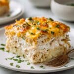 Healthy Chicken Cauliflower Rice Casserole Recipe