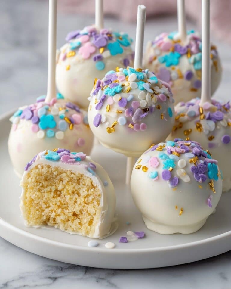Easter Egg Cake Pops Recipe