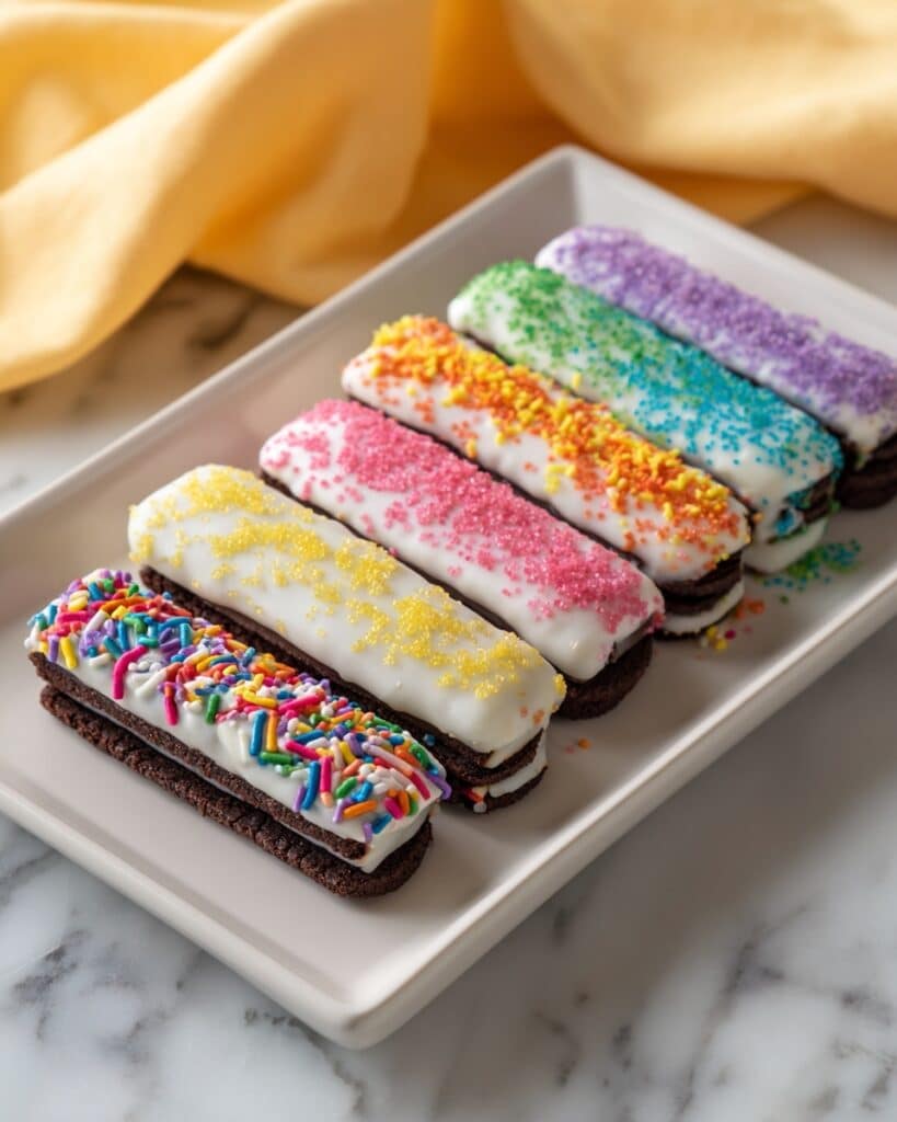 Easy and Pretty Dipped Spring Oreos Recipe