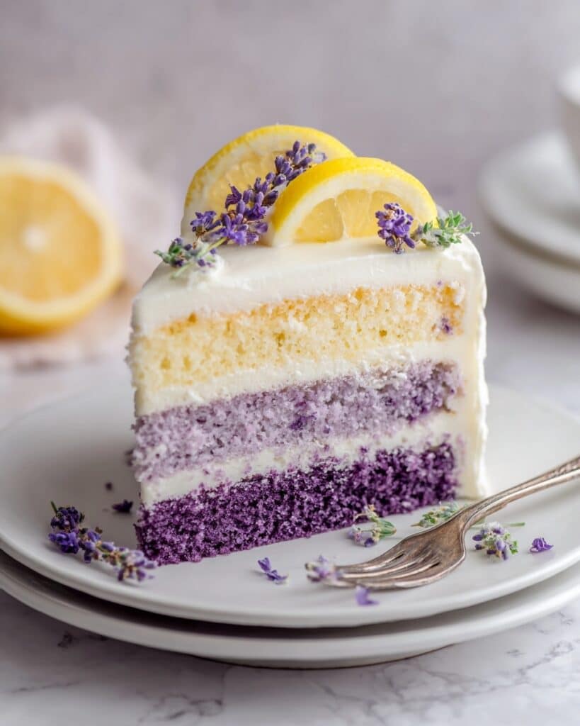 Lemon Lavender Dream Cake Recipe