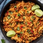 Slow Cooker Shredded Chicken with Spices Recipe