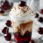 Cherry Vanilla Iced Latte Bliss Recipe