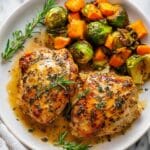 Easy Sheet Pan Honey Dijon Chicken with Veggies Recipe