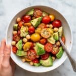 High-Protein Tomato & Basil Salad Recipe
