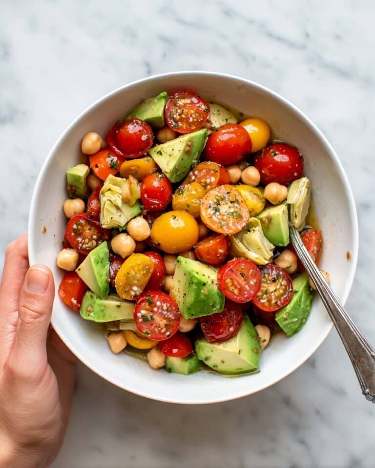 High-Protein Tomato & Basil Salad Recipe