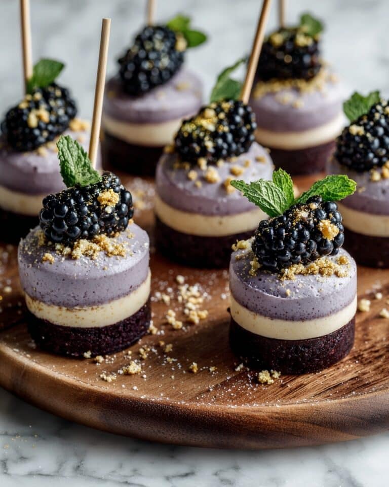 Forbidden Forest Blackberry Cheesecake Pops Recipe