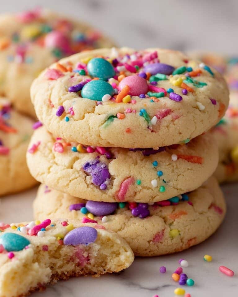 Easter M&M’s White Chocolate Chip Cookies Recipe