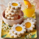 Vegan Lemon Curd Shortbread Cookies Recipe