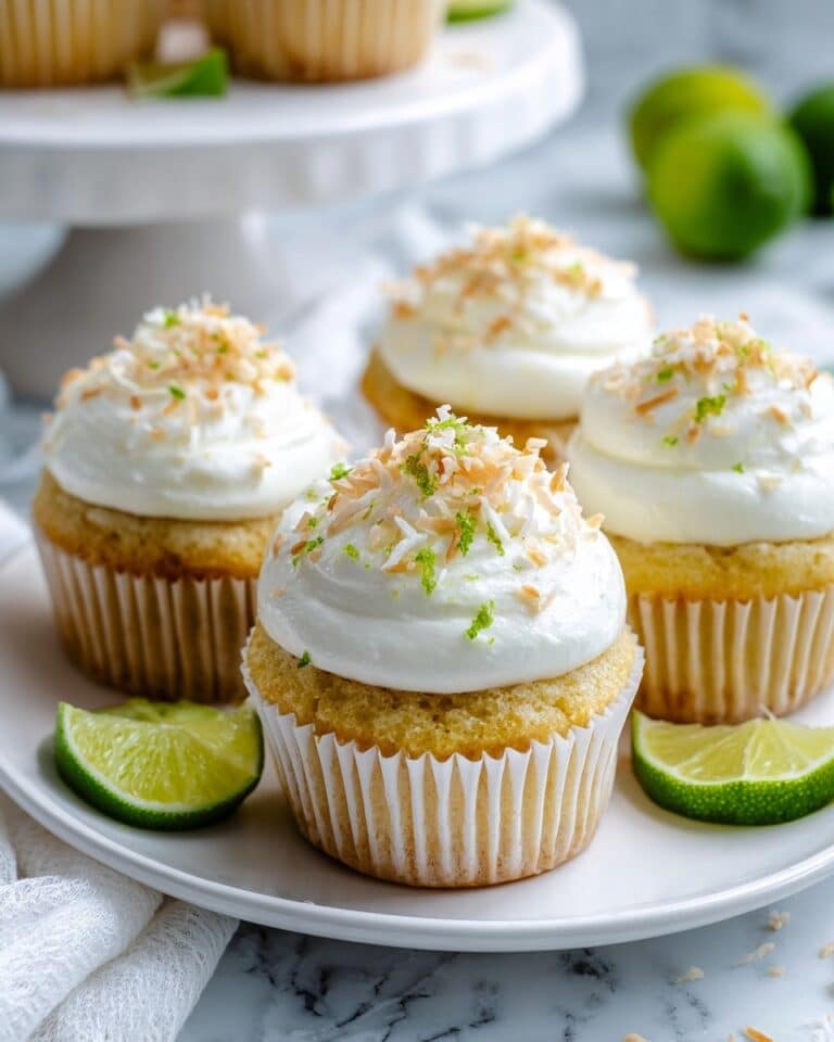 Coconut Lime Cupcakes Recipe