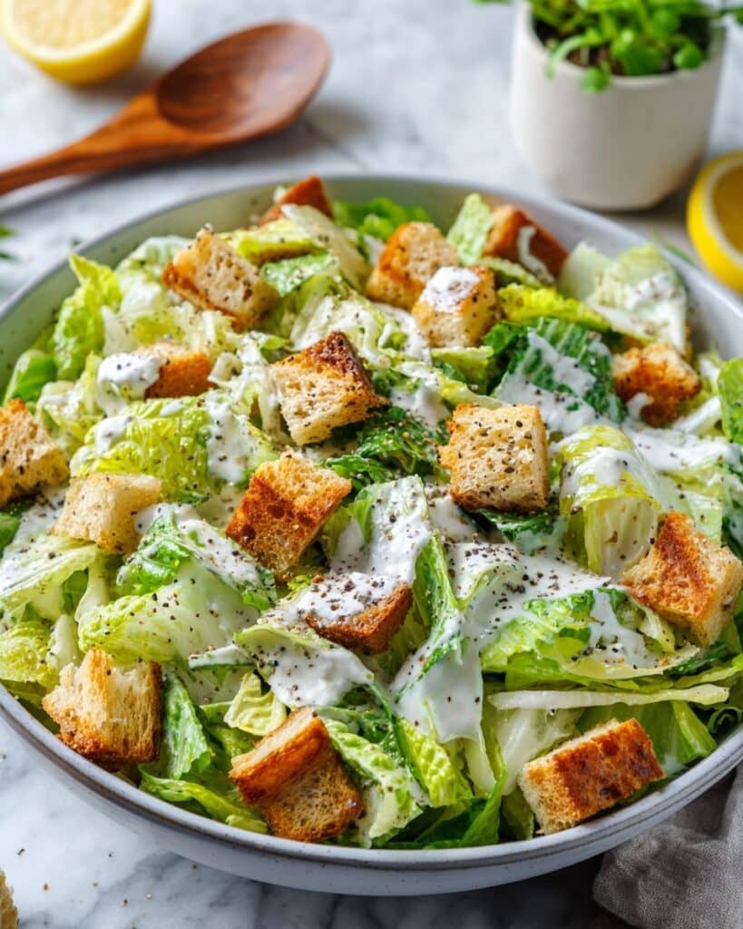 Vegetarian Caesar Dressing without Anchovies Recipe