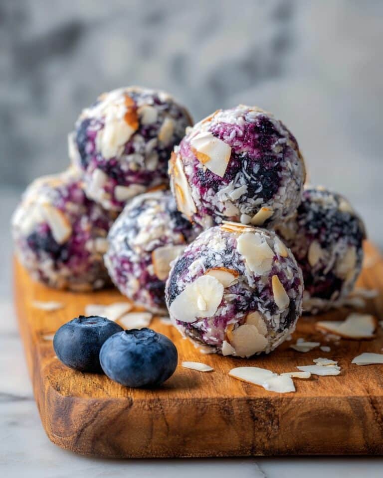 Blueberry Cheesecake Protein Balls Recipe