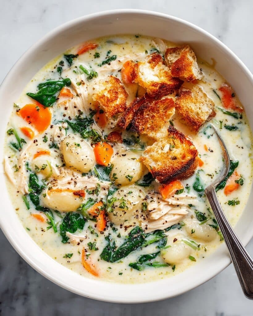 Creamy Crockpot Chicken Gnocchi Soup for Ultimate Comfort Recipe