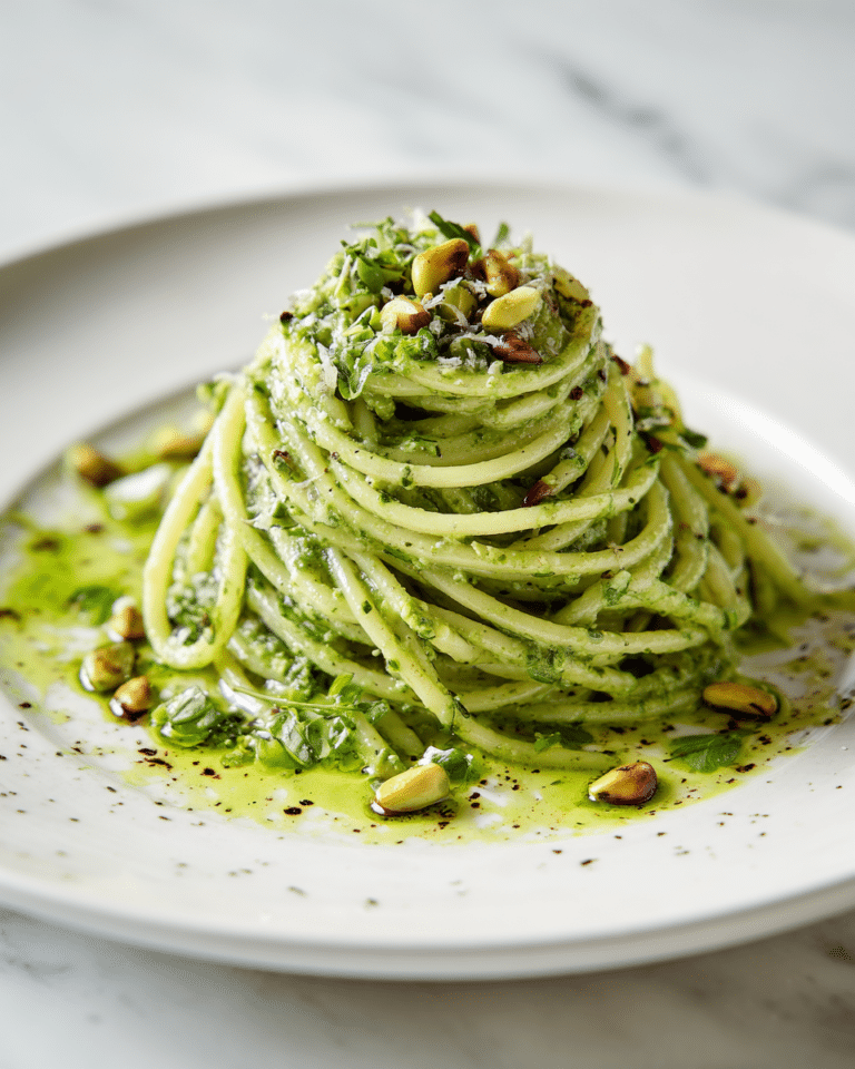 Pistachio Pesto Pasta Recipe