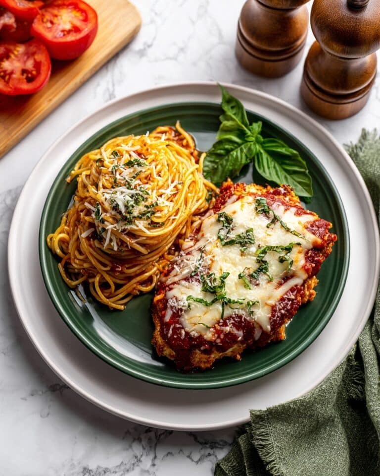 Classic Chicken Parmesan Recipe with Marinara, Mozzarella, and Parmesan Recipe