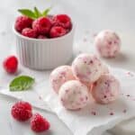 Raspberry Cheesecake Protein Balls Recipe