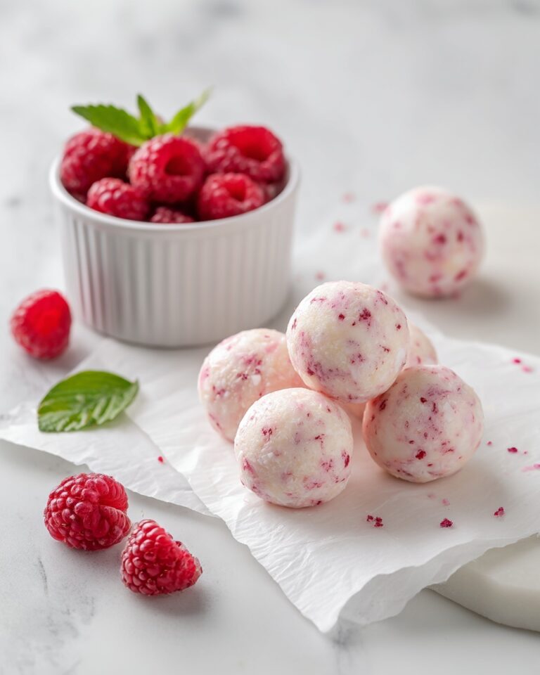 Raspberry Cheesecake Protein Balls Recipe